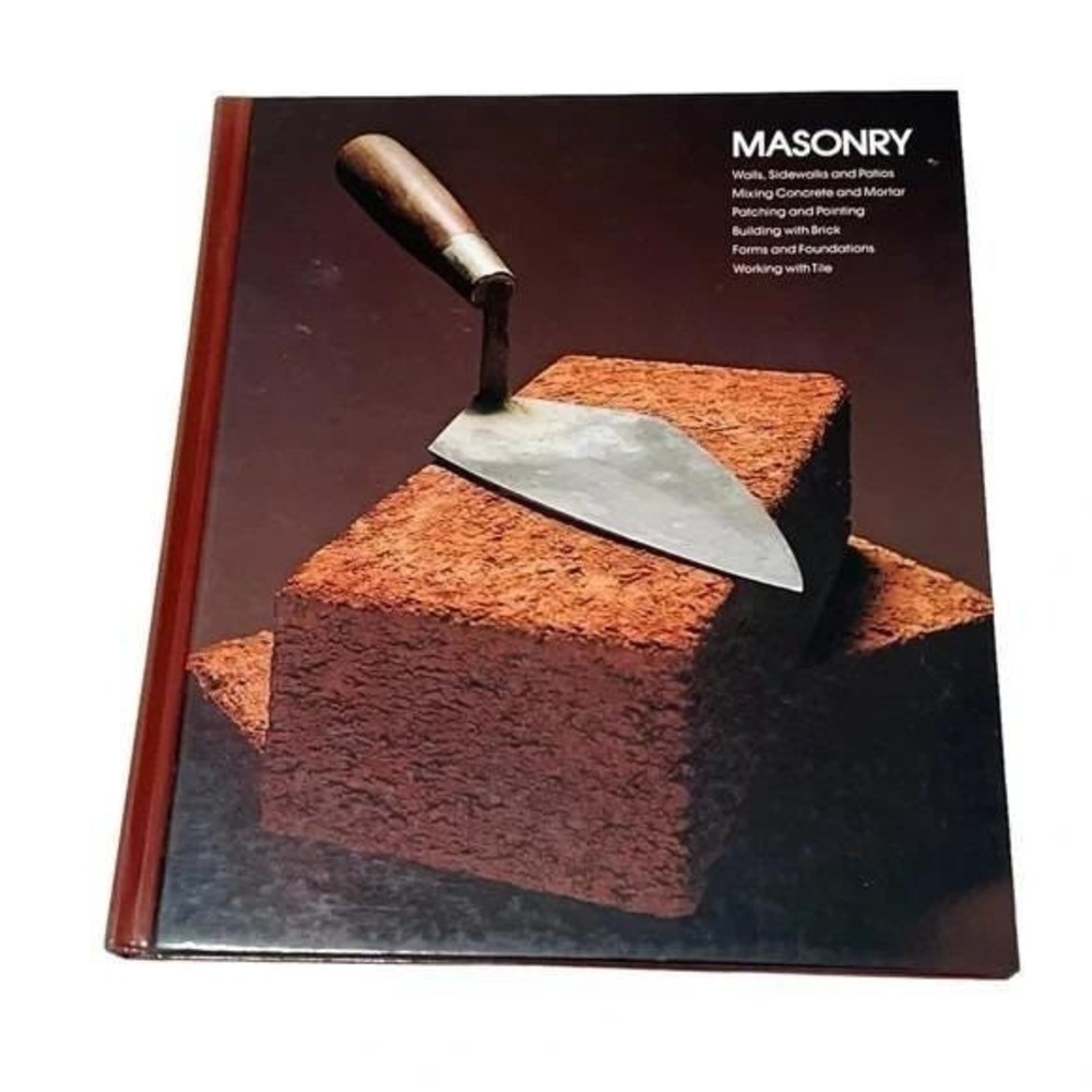 Masonry Home Repair & Improvements Series Time Life Vintage Book 1976